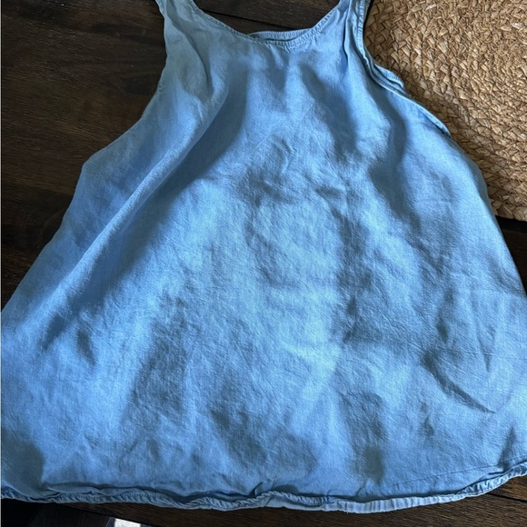 MNG by Mango Denim Cross back Tank size SM EUC - Picture 2 of 5